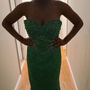 Green Mermaid Dress
